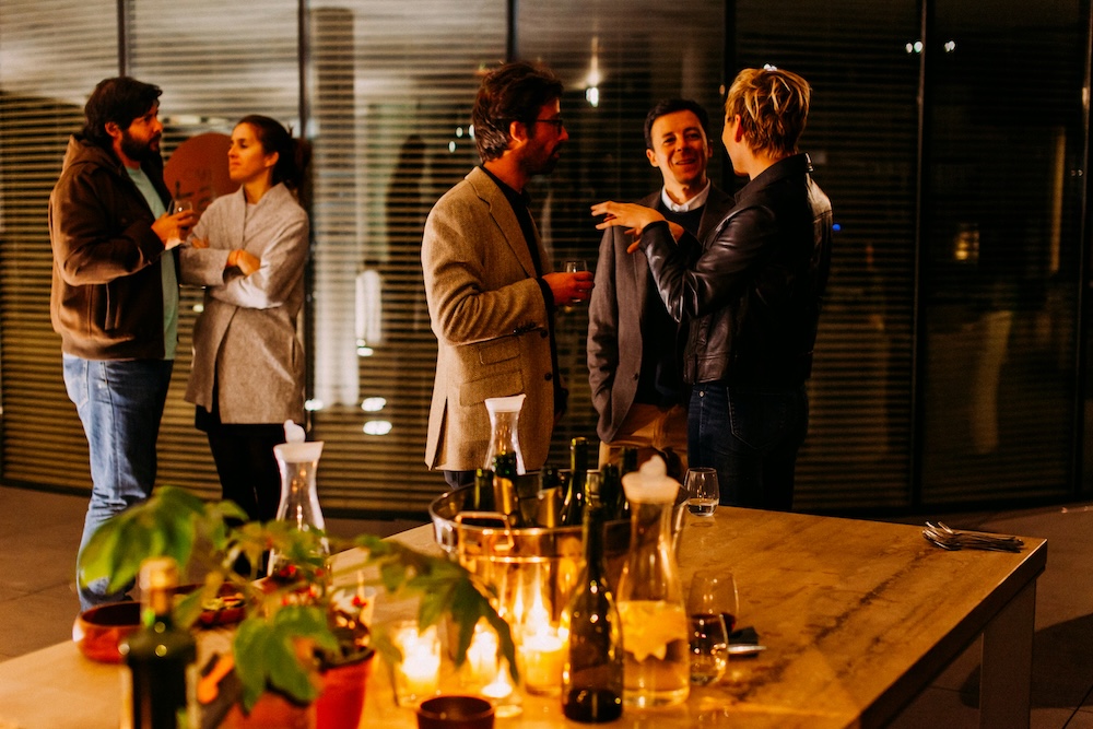 corporate dinner