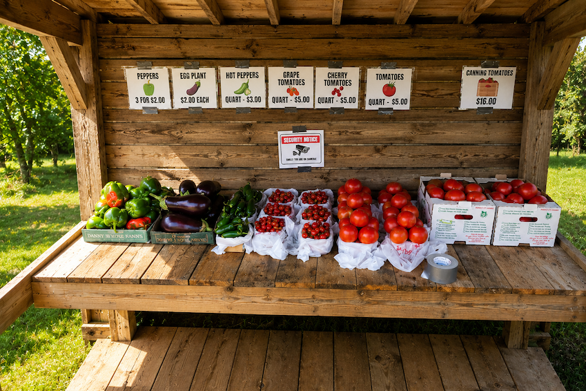 fresh produce harvest market