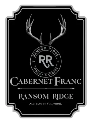 Cabernet Franc label front Cabernet franc label